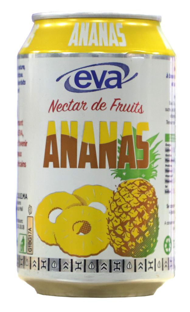 JUS ANANAS EVA CANETTE 330ML