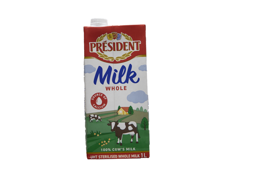 LAIT ENTIER PRESIDENT BRIQUE 1L