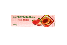 BISCUIT TARTELETTES A LA FRAISE 200G