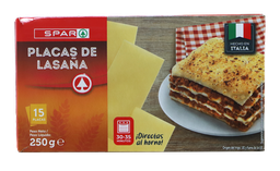 LASAGNE "PLACA DE LASANA" SPAR 250G