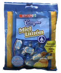 BONBON MIEL LIMON CARAMELO SPAR 90G