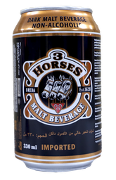 BOISSON 3 HORSES MALT 330L