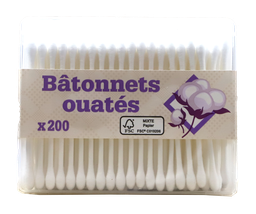 COTON TIGE BATONNETS OUATES 200P