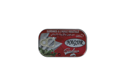 SARDINE HUILE VEGETAL NAGJIR 125G