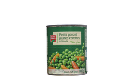 PETIT POIS CAROTTE BELLE FRANCE 800G