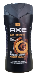 GEL DE DOUCHE AXE DARK TEMPTATION 3EN1 250ML